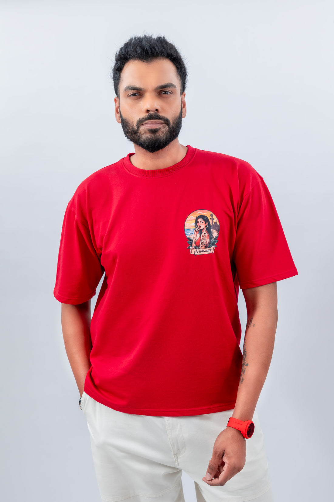 Summer vibes oversized tshirt