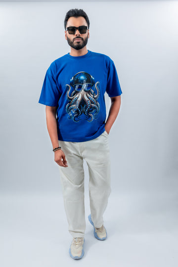 Dj octopus over size tshirts