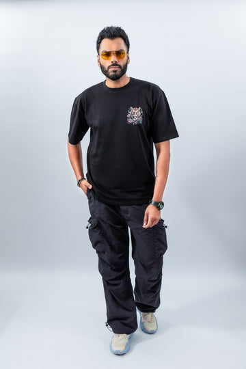 Viscious tiger print oversize tshirts