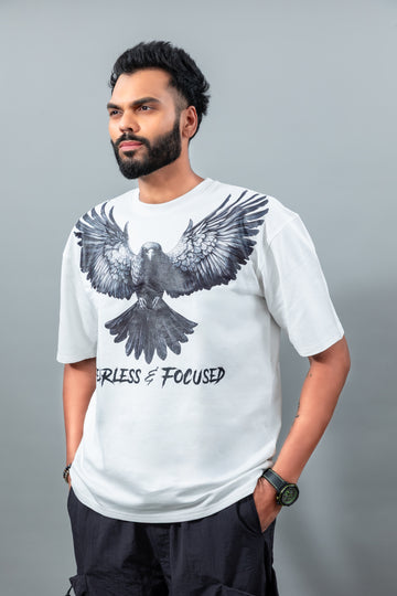 Fearless & focussed oversize tshirts