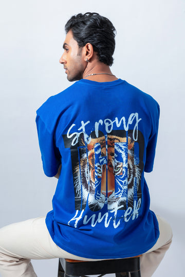 Tiger strong hunter oversized tshirts