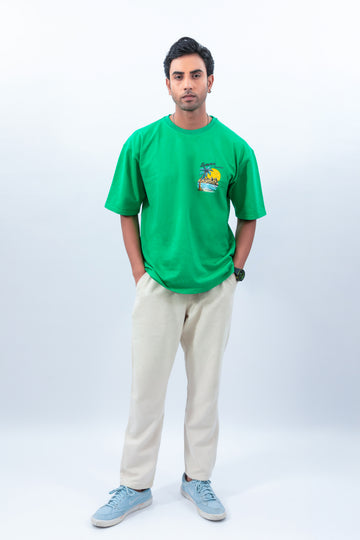 Summer paradise oversize tshirt